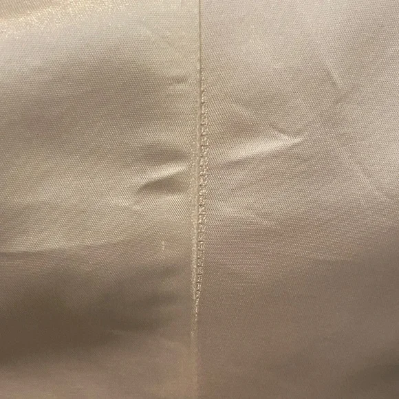 Vintage Off White Satin Blazer - Picture 12 of 17